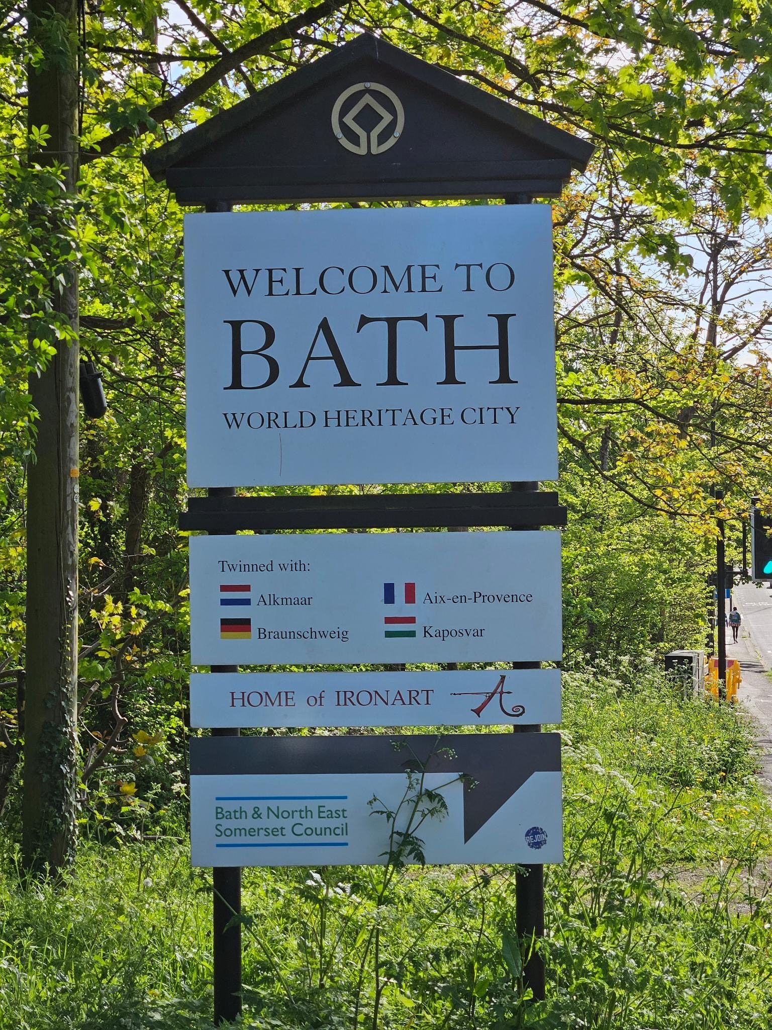 Reise in Braunschweigs Partnerstadt Bath. (Wird bei Klick vergrößert)
