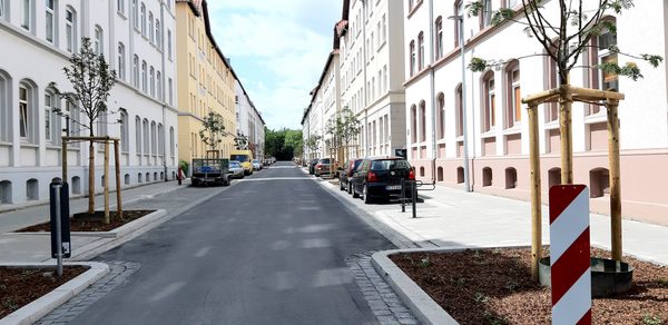 Straßenumgestaltung Jahnstraße (Wird bei Klick vergrößert)