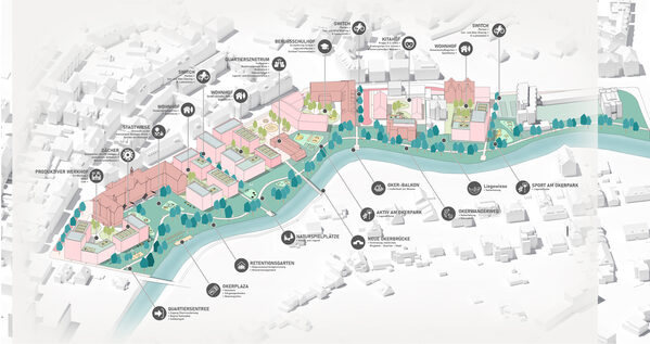 Skizze des Baugebiets Holwedestraße (Wird bei Klick vergrößert)