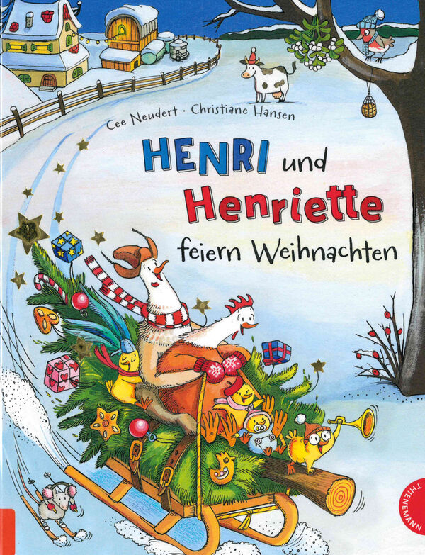 Henri und Henriette feiern Weihnachten (Wird bei Klick vergrößert)