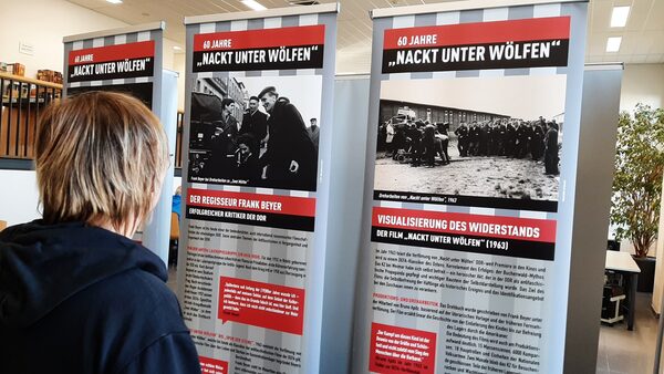 Ausstellung "Nackt unter Wölfen" (Wird bei Klick vergrößert)