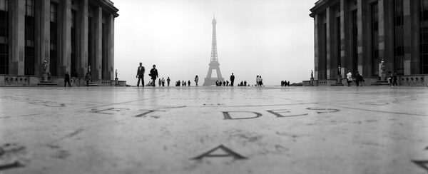 Foto Trocadero, Paris, 1993 (Wird bei Klick vergrößert)