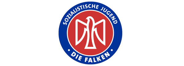 Logo der sozialistischen Jugend 'Die Falken' (Wird bei Klick vergrößert)