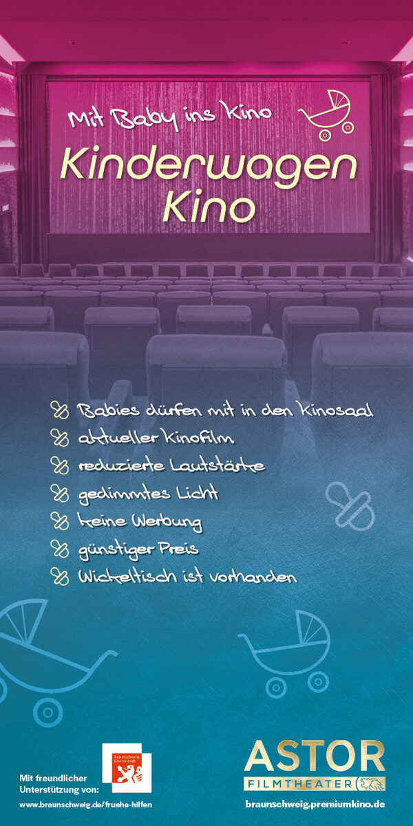 Flyer Kinderwagenkino (Wird bei Klick vergrößert)