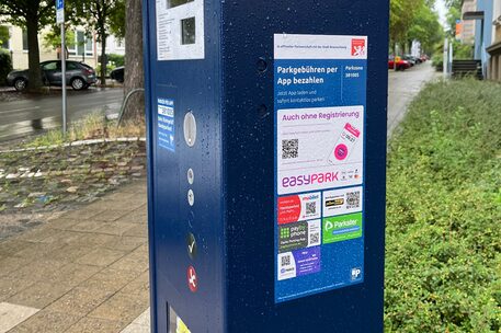 Parkscheinautomat in Braunschweig