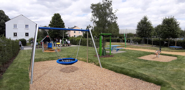 Kinderspielplatz Hebbelstraße (Wird bei Klick vergrößert)