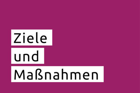 Ziele und Maßnahmen