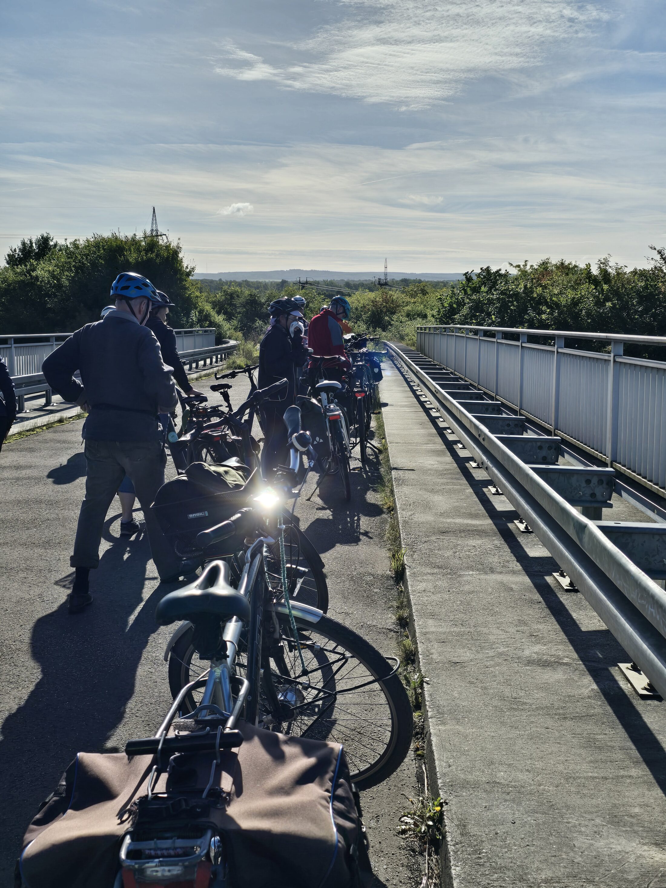 Stopp während der 60km langen Tour (Wird bei Klick vergrößert)