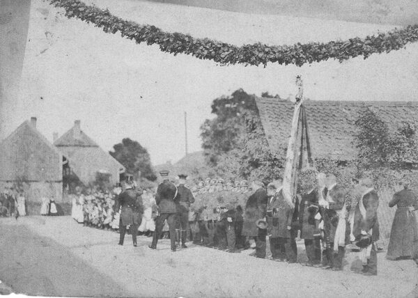 OKt.1913 zur 100jährigen Wiederkehr der Völkerschlacht Leipzig (Wird bei Klick vergrößert)