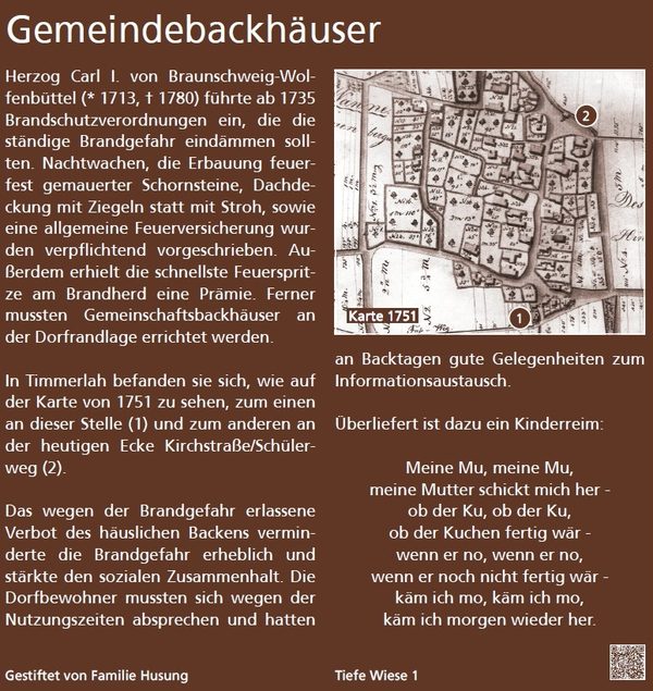 Gemeindebackhäuser | Stadt Braunschweig