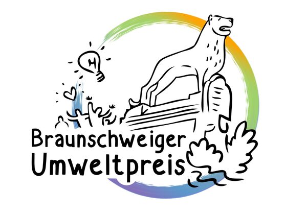 Logo Braunschweiger Umweltpreis (Wird bei Klick vergrößert)