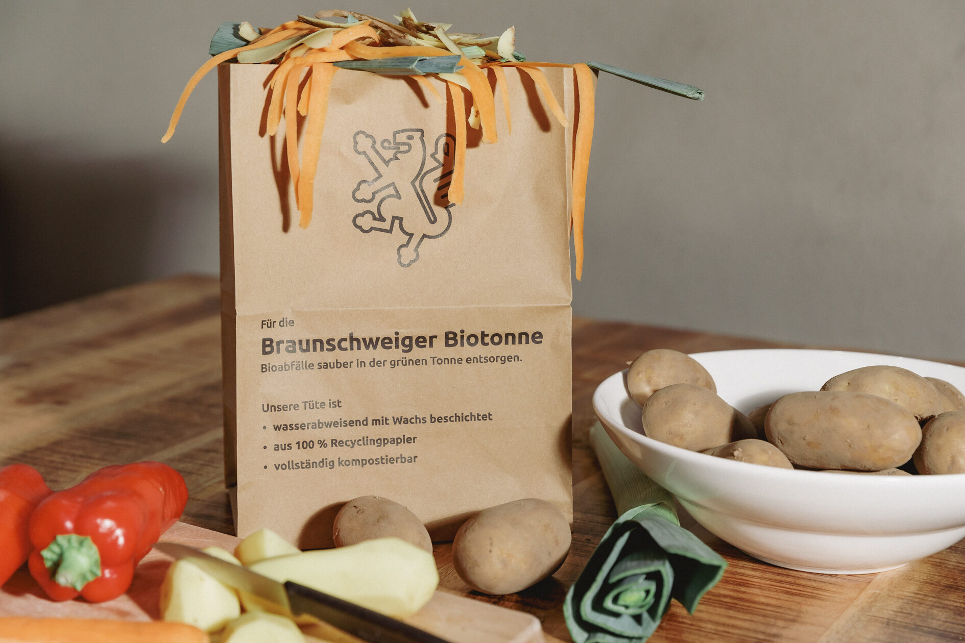 Tüte Braunschweiger Biotonne