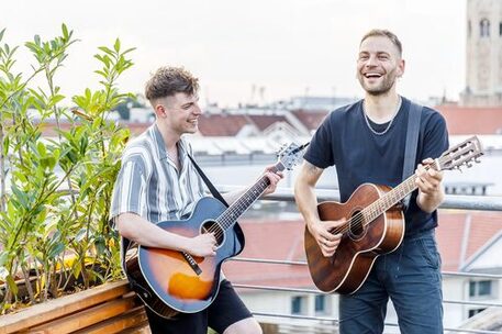 Das Bild zeigt eine Band bei der Kulturnacht.