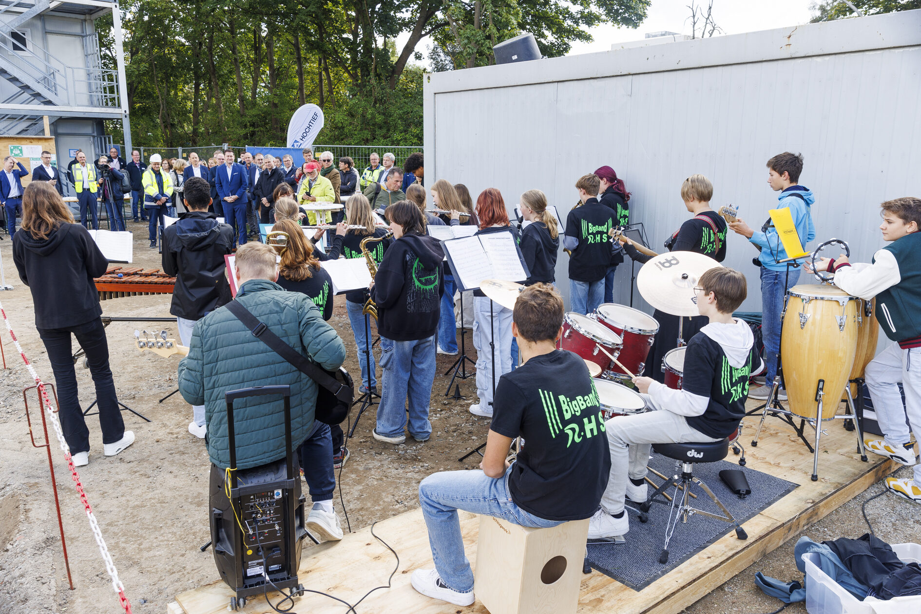 Grundsteinlegung Ricarda-Huch-Schule (Wird bei Klick vergrößert)