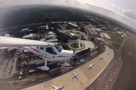 Blick auf den Research Airport Braunschweig