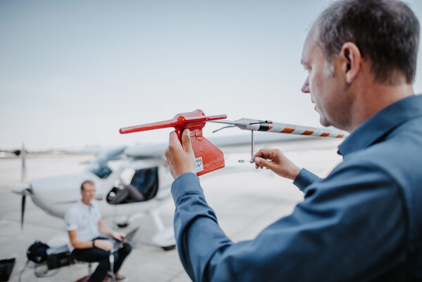 Research Airport Braunschweig messWERK Sensor (Wird bei Klick vergrößert)