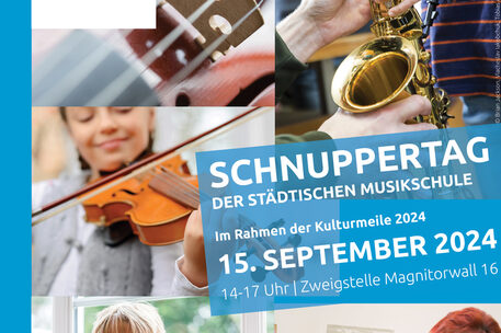 Schnuppertag Plakat