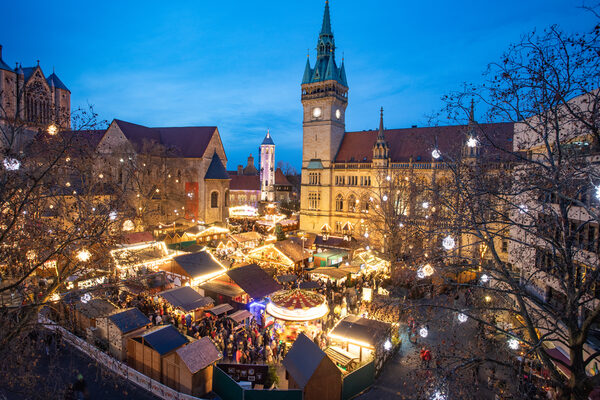 Braunschweiger Weihnachtsmarkt (Wird bei Klick vergrößert)