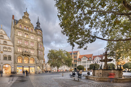 Braunschweig bei Dämmerung