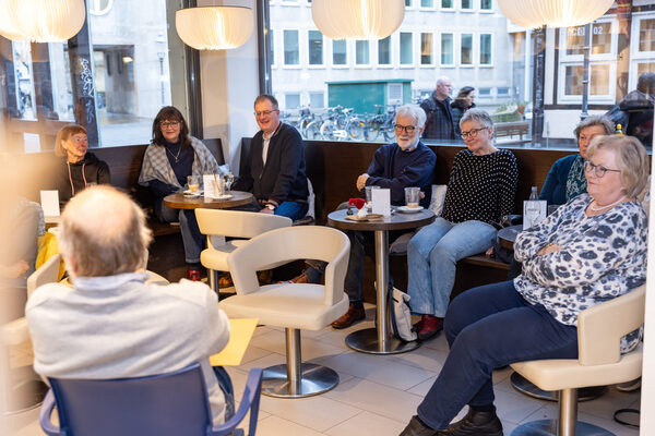 Erzählcafé in der Touristinfo (Wird bei Klick vergrößert)