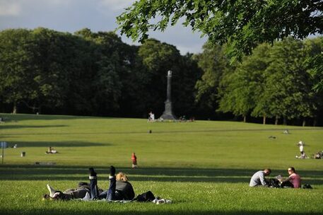 Prinzenpark im Sommer