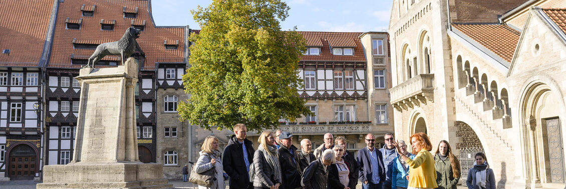 Stadtführung auf dem Burgplatz