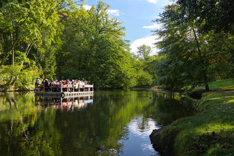 Floßfahrt auf der Oker