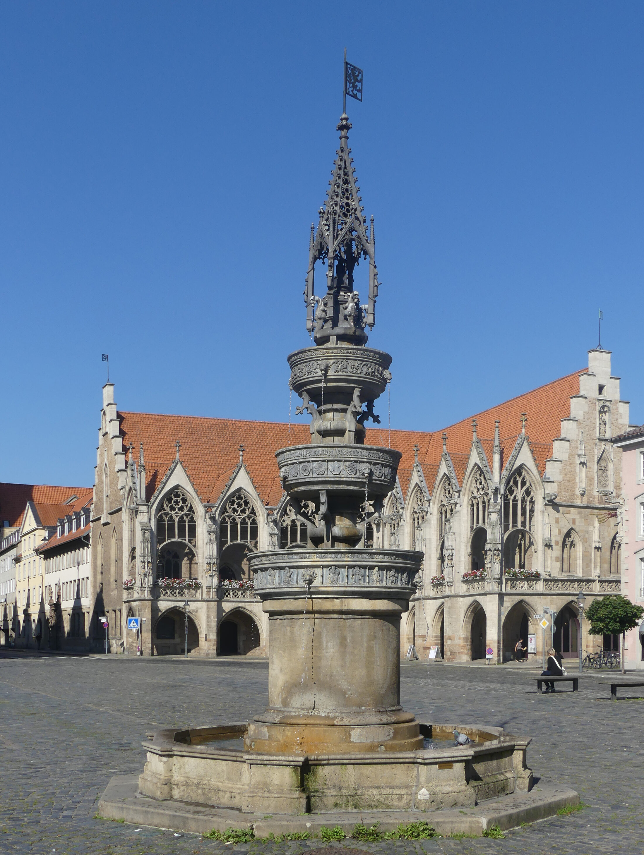 Brunnen Altstadtmarkt 2017 (Wird bei Klick vergrößert)